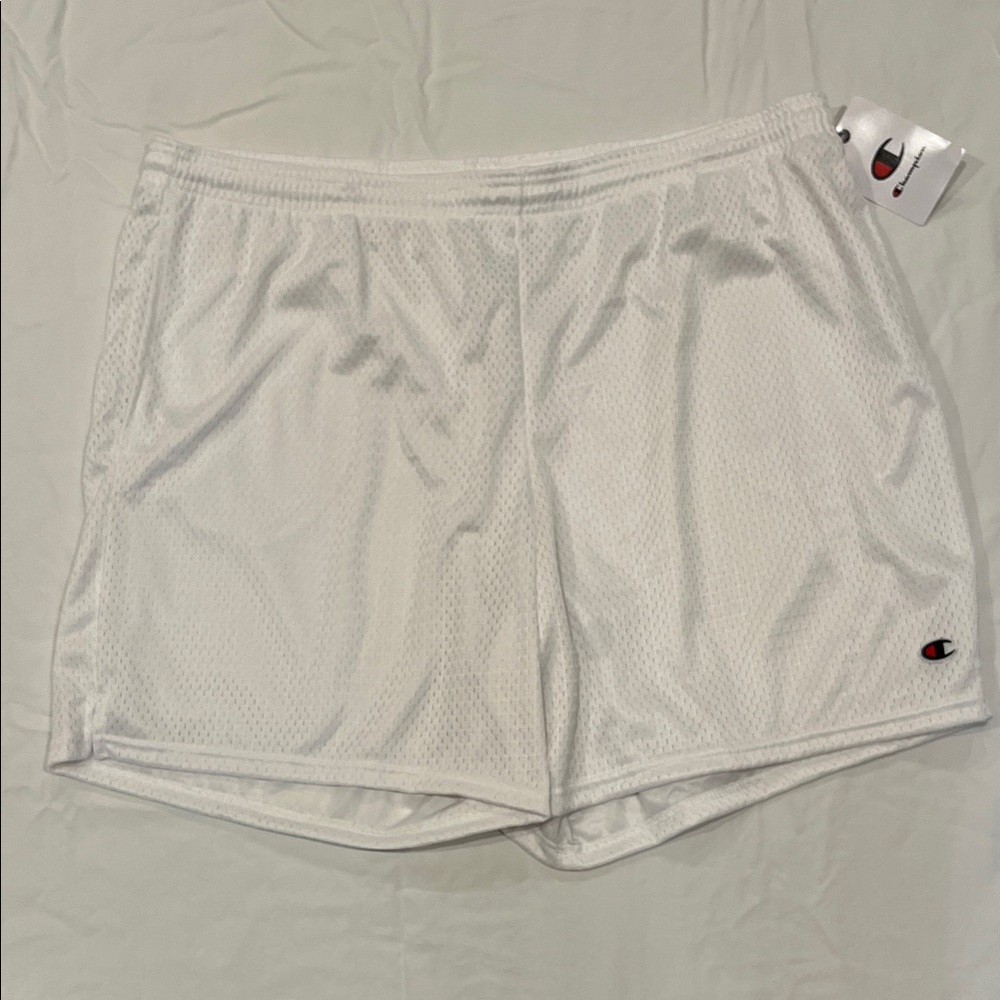 Champion Men’s Mesh White Athletic Shorts XXL